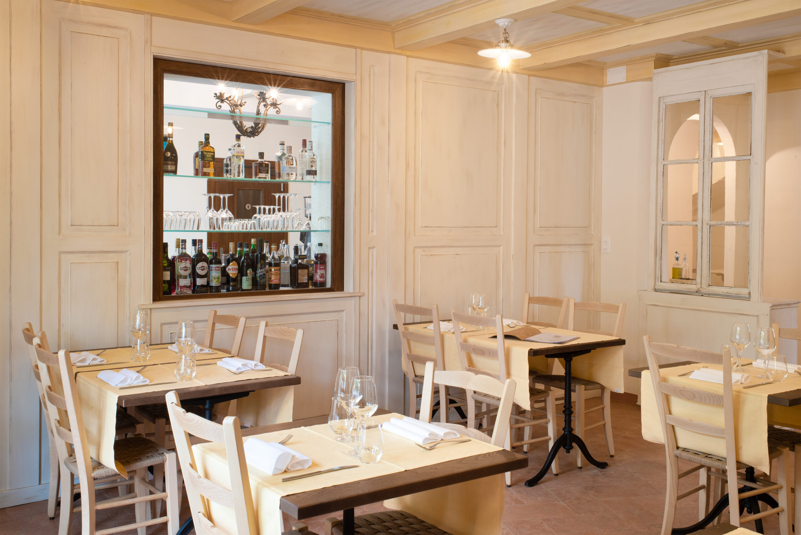 Ristorante sala interna Osteria Carletti